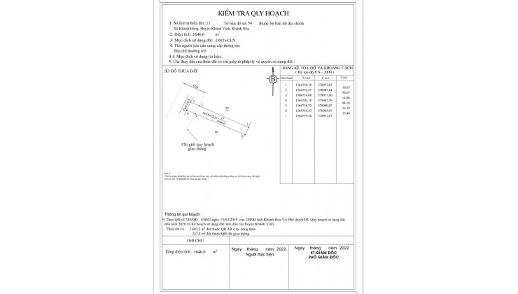 Đất mặt tiền TL8 QH42m Khánh Đông, Khánh Vĩnh giá rẻ